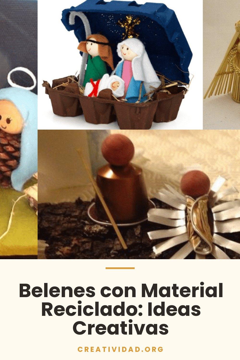 Belenes con Material Reciclado: Ideas Creativas