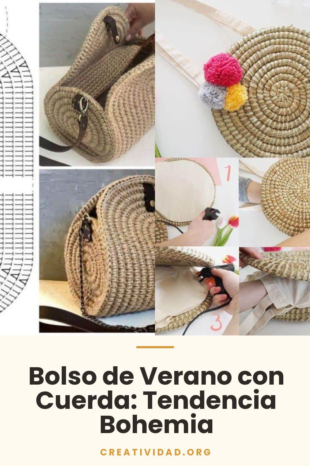 Bolso de Verano con Cuerda: Tendencia Bohemia
