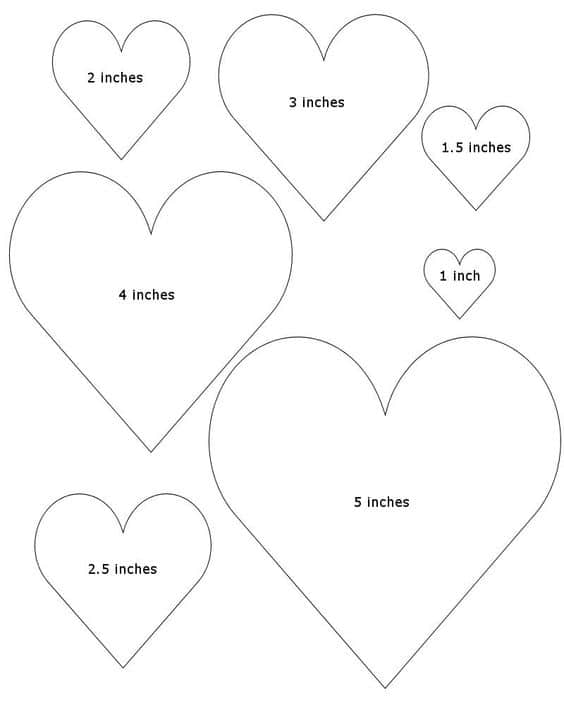 caminos de mesa hechos con corazones 5