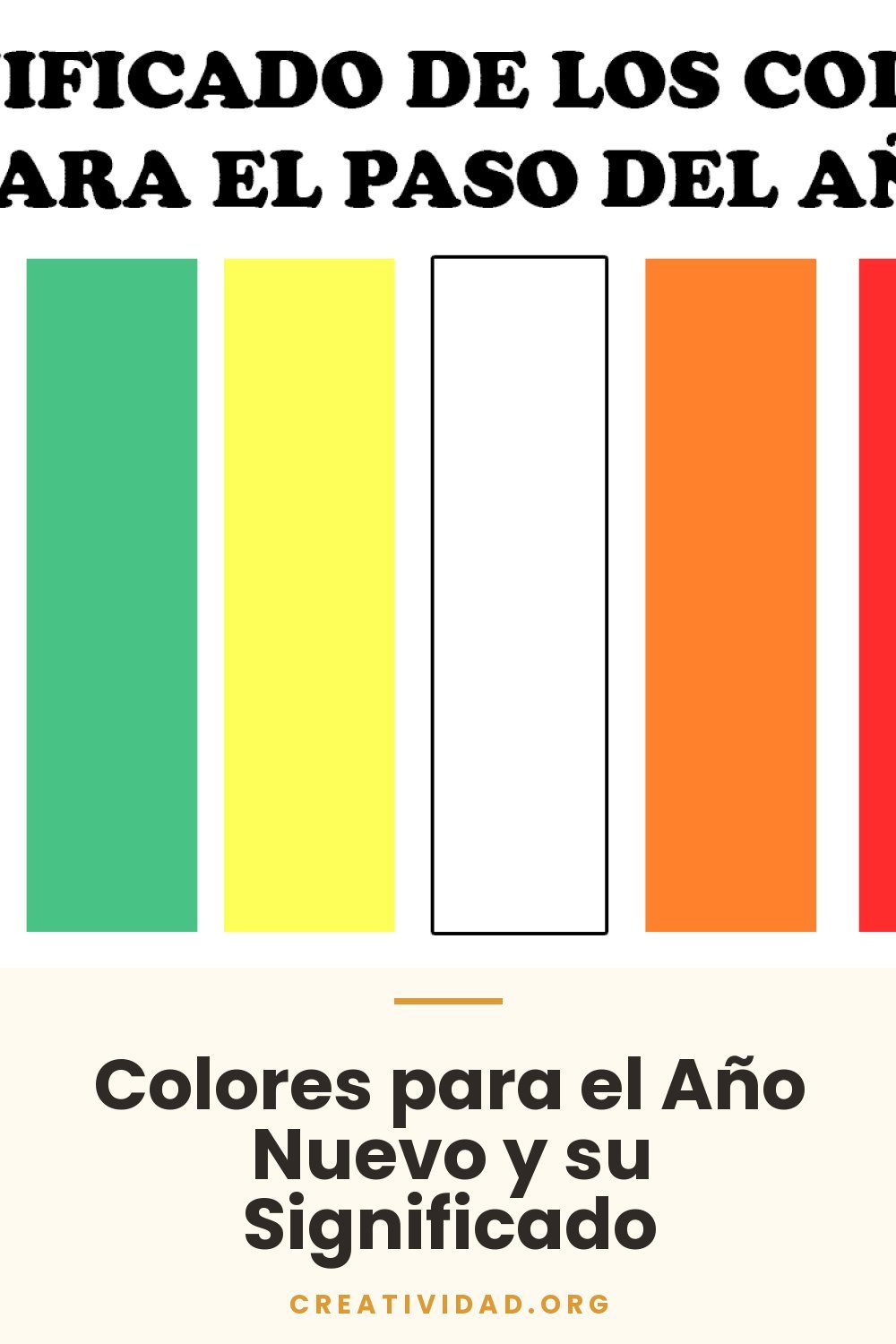 Colores para el Año Nuevo y su Significado