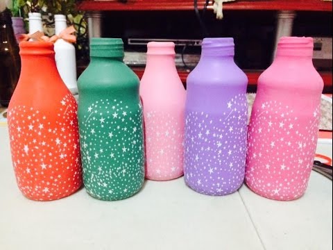 como decorar botellas con globos 9