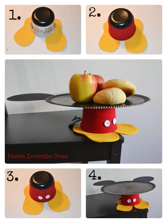 como hacer una decoracion de mickey mouse 5