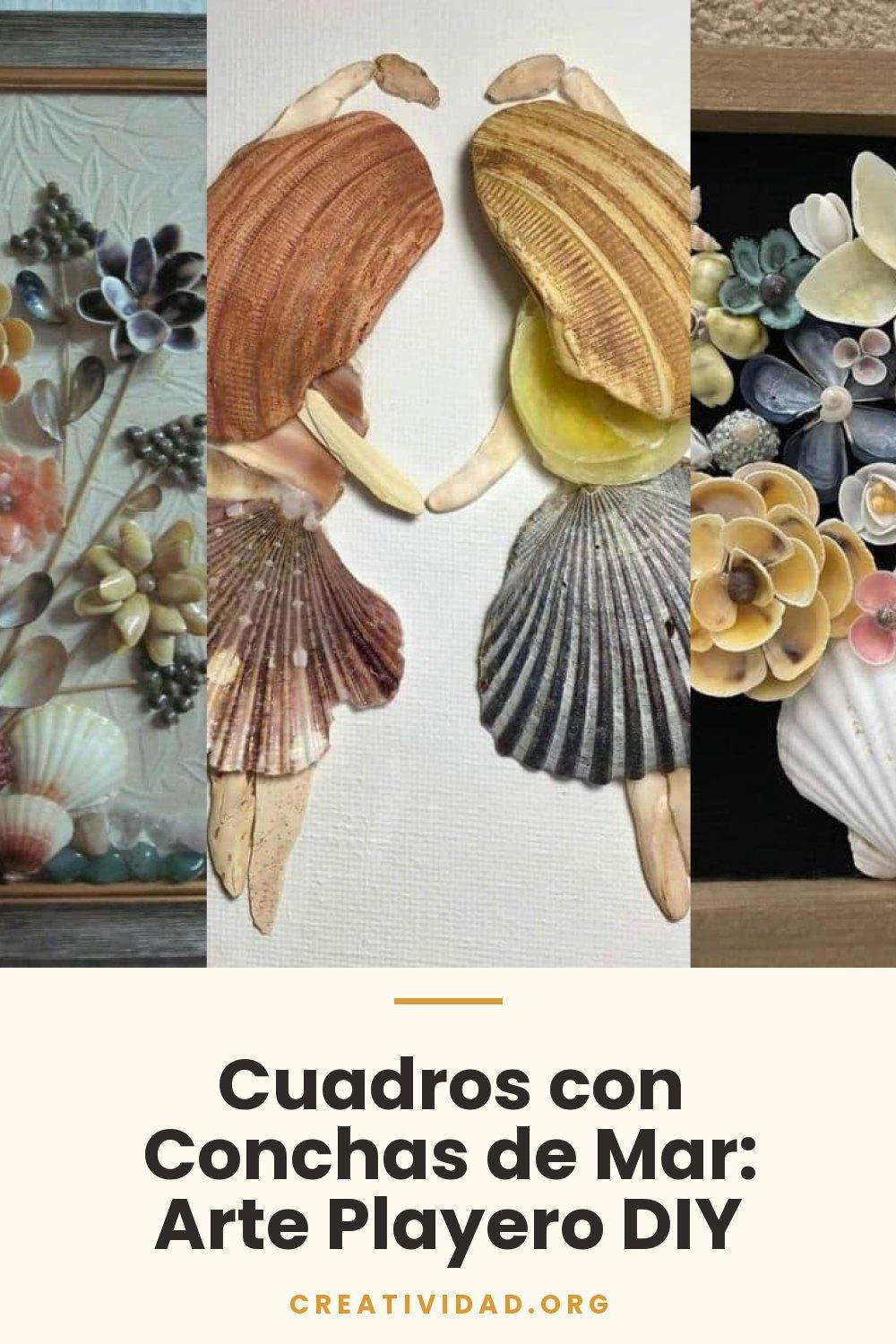 Cuadros con Conchas de Mar: Arte Playero DIY