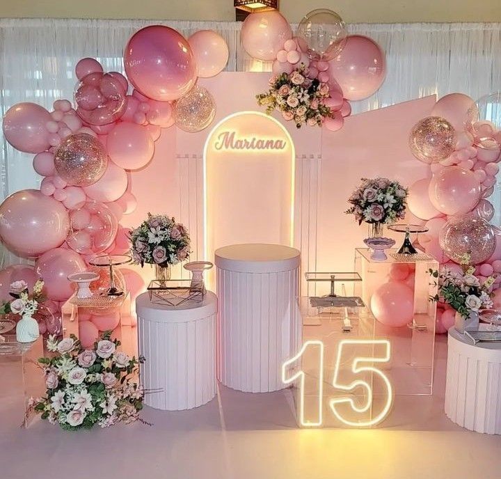 decoracion de quinceaneras