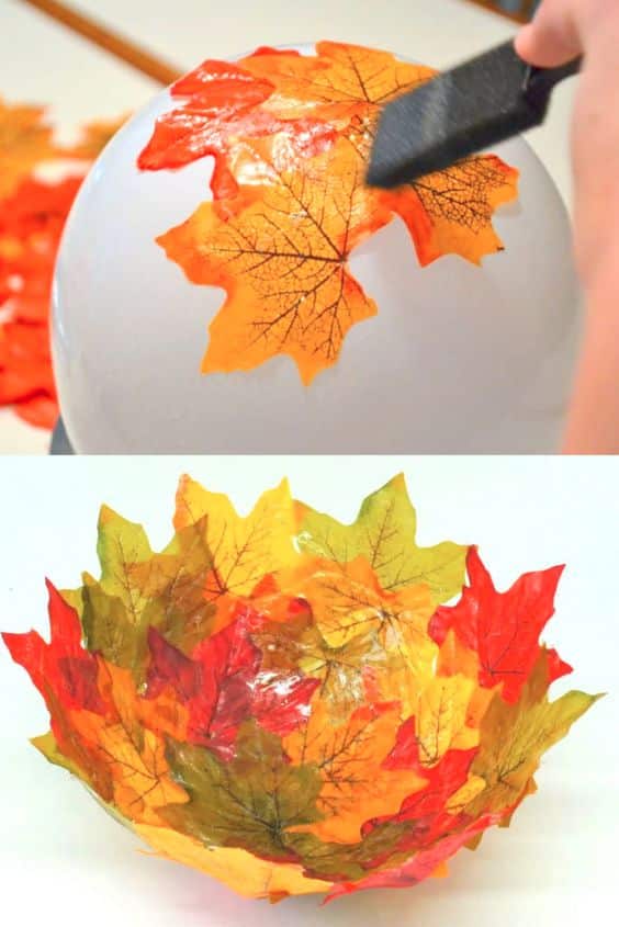 decorar tu hogar con hojas
