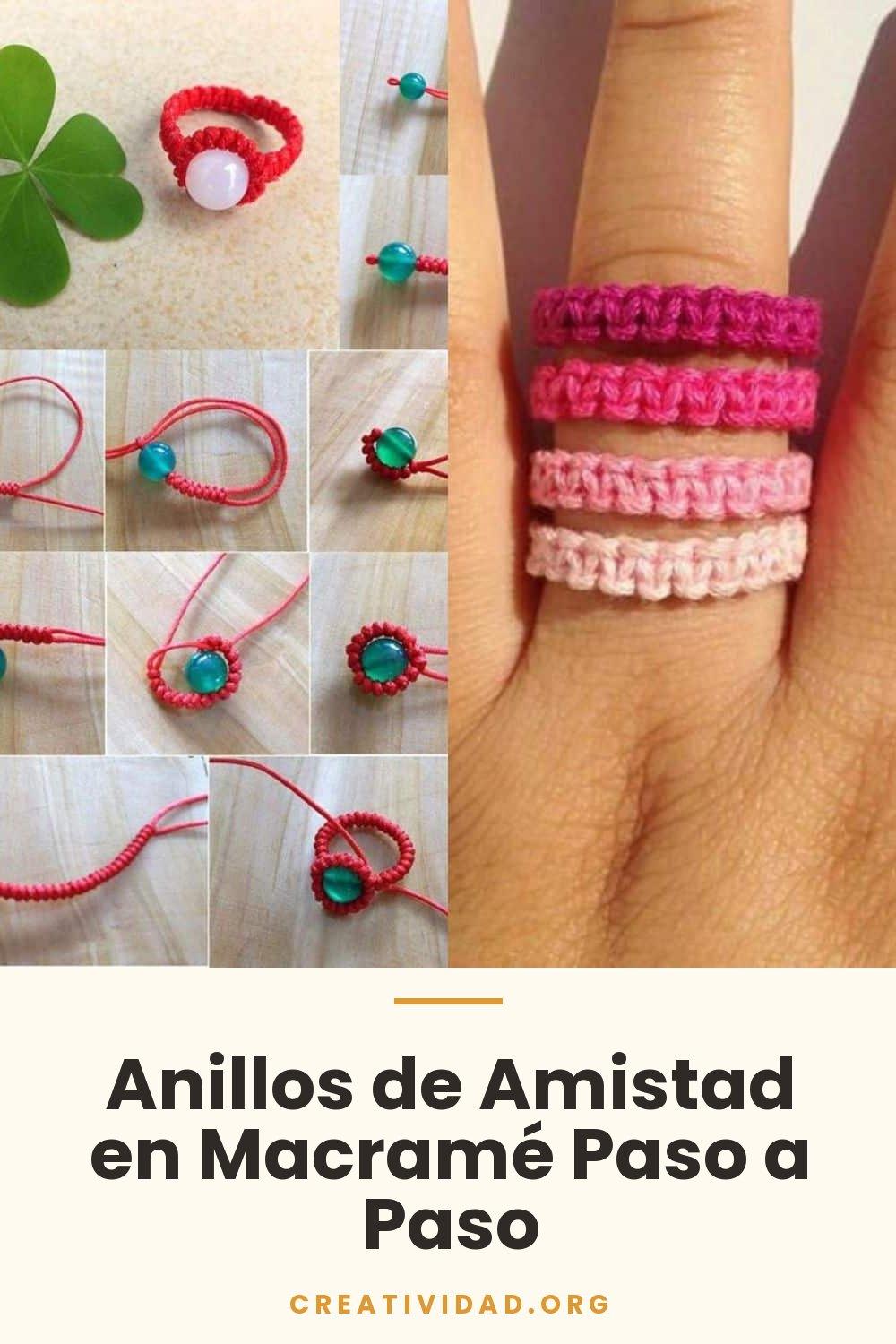 Anillos de Amistad en Macramé Paso a Paso