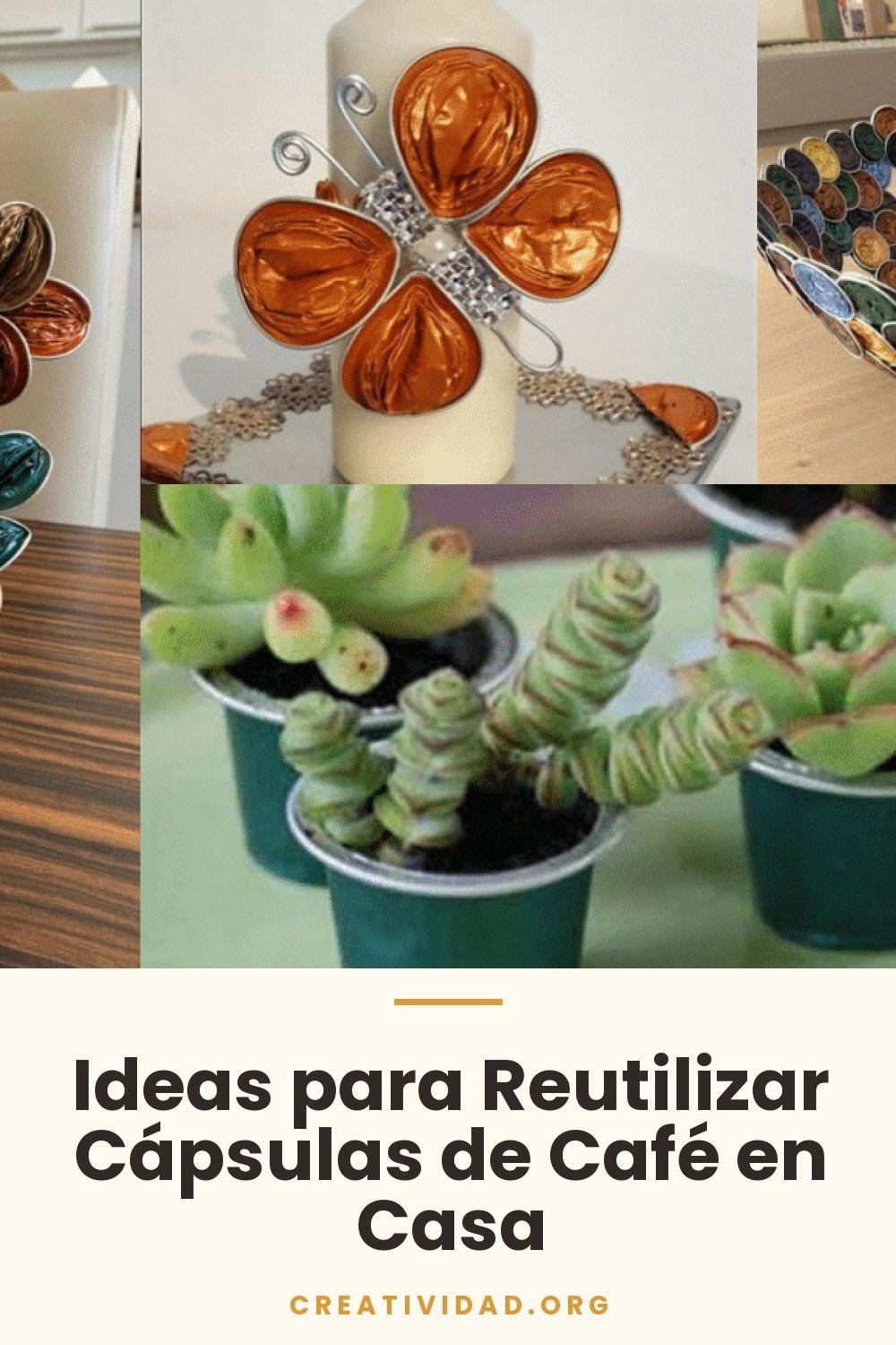 Ideas para Reutilizar Cápsulas de Café en Casa