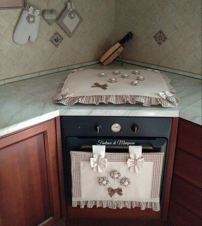 fundas decorativas para el horno de tu cocina 9