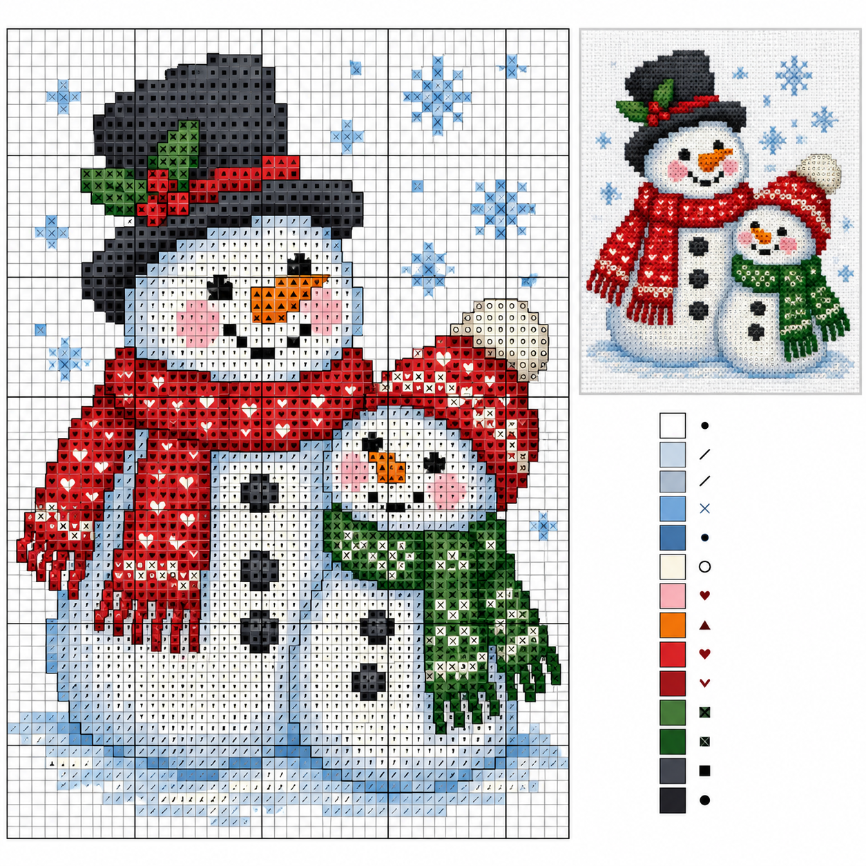 Gráficos de Punto de Cruz de Muñecos de Nieve: Ideas Creativas para Bordar en Navidad Gráficos de Punto de Cruz de Muñecos de Nieve: Ideas Creativas para Bordar en Navidad graficos de punto de cruz de munecos de nieve 3