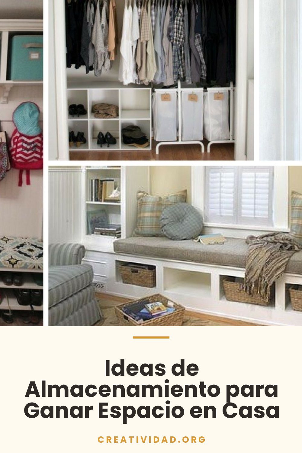 Ideas de Almacenamiento para Ganar Espacio en Casa