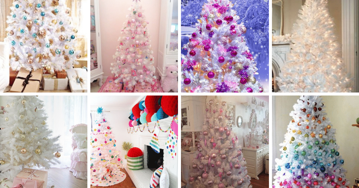 ideas arbores navidad blancos