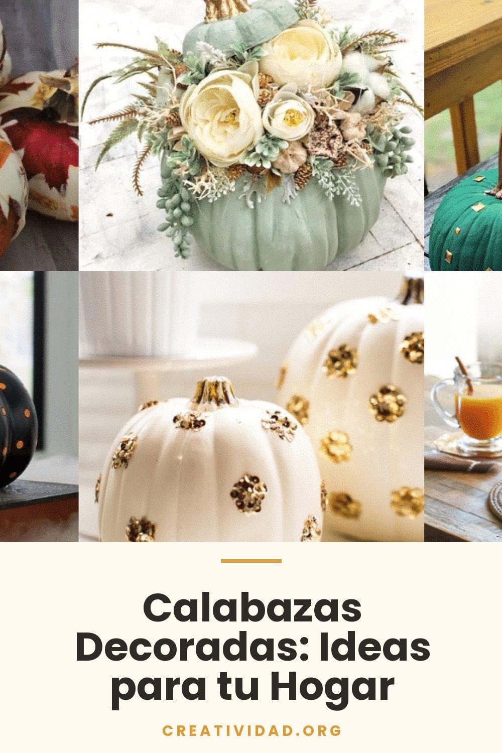 Calabazas Decoradas: Ideas para tu Hogar