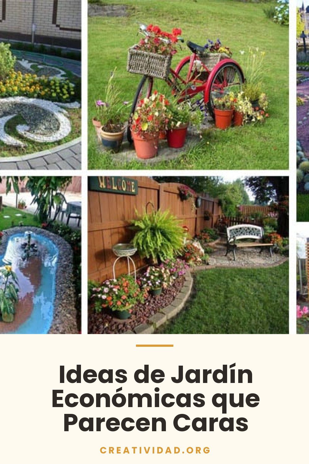 Ideas de Jardín Económicas que Parecen Caras