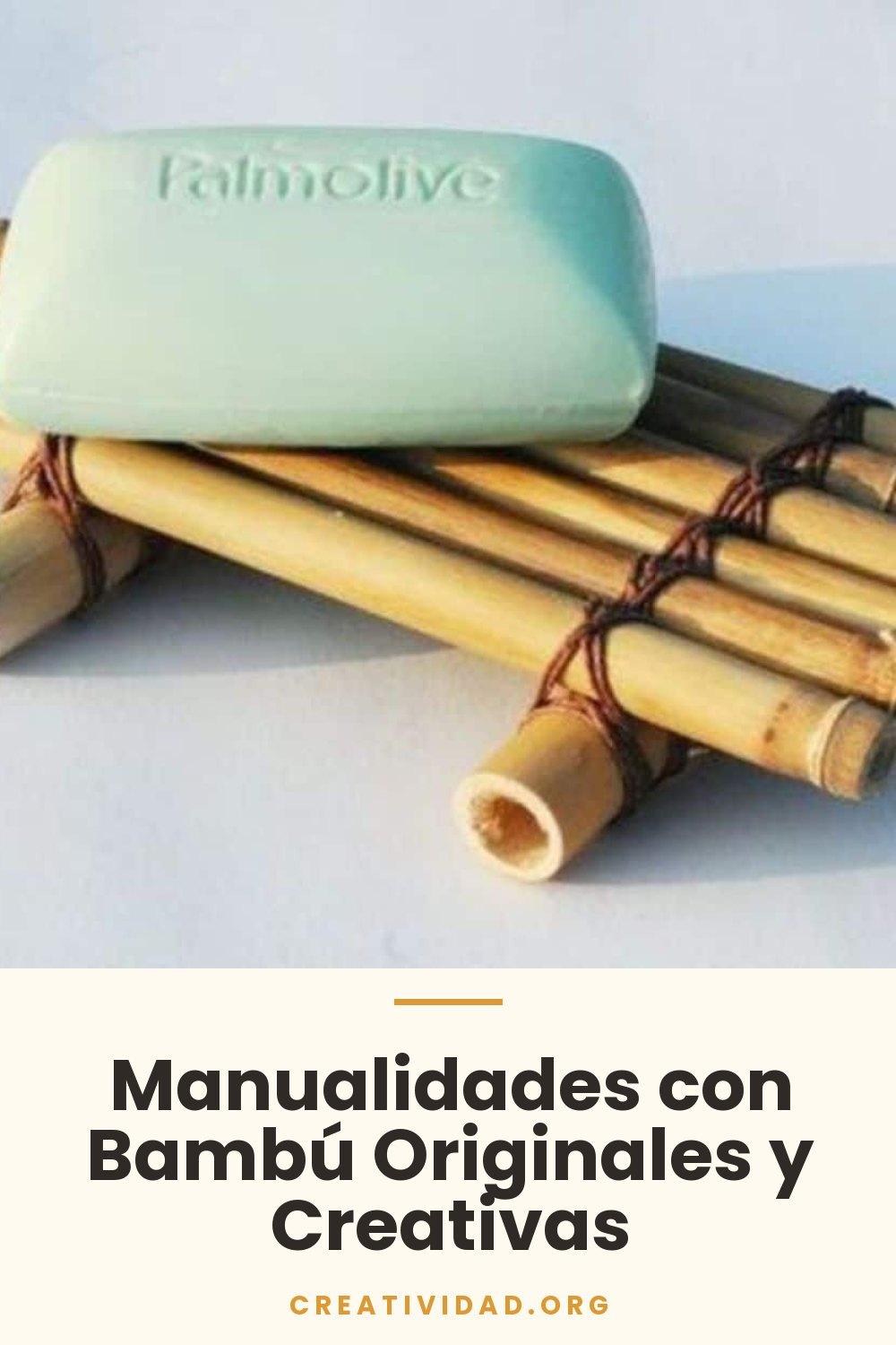 Manualidades con Bambú Originales y Creativas
