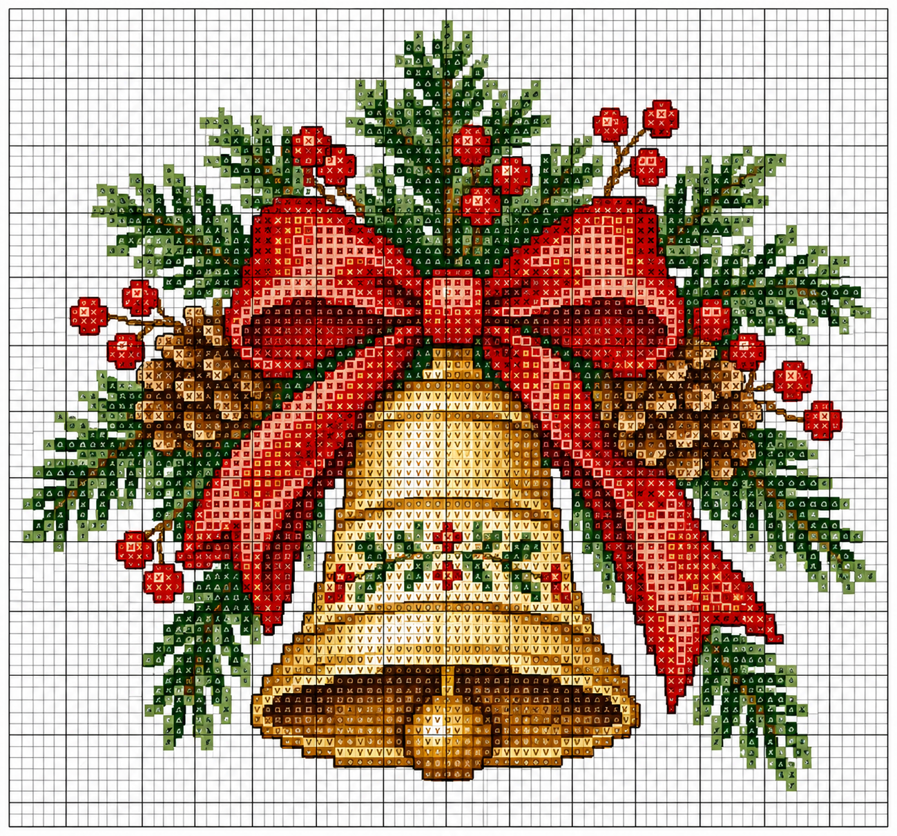 Ideas de punto de cruz navideño para decorar, regalar y disfrutar creando Ideas de punto de cruz navideño para decorar, regalar y disfrutar creando ideas de punto de cruz navideno 10
