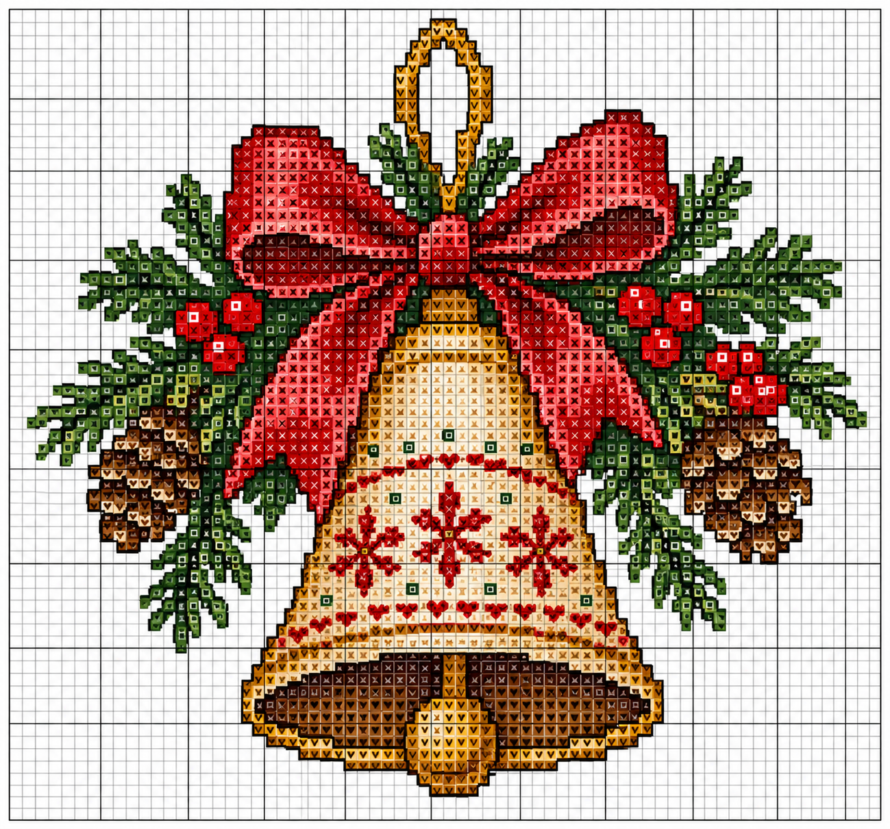 Ideas de punto de cruz navideño para decorar, regalar y disfrutar creando Ideas de punto de cruz navideño para decorar, regalar y disfrutar creando ideas de punto de cruz navideno 11