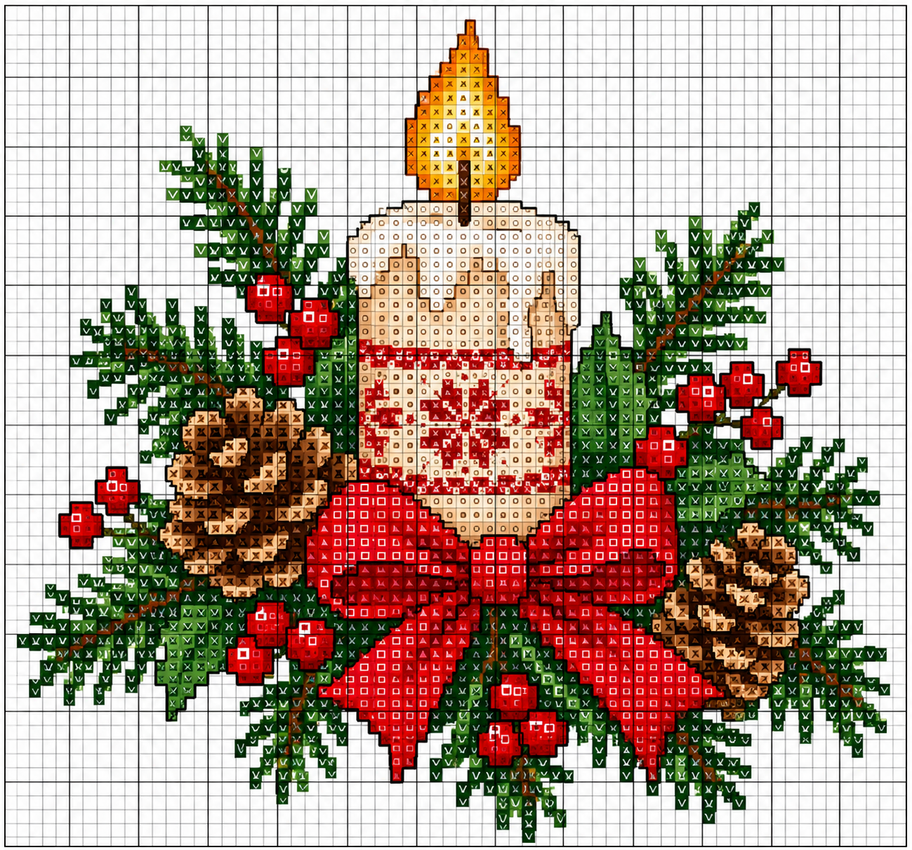 Ideas de punto de cruz navideño para decorar, regalar y disfrutar creando Ideas de punto de cruz navideño para decorar, regalar y disfrutar creando ideas de punto de cruz navideno 12