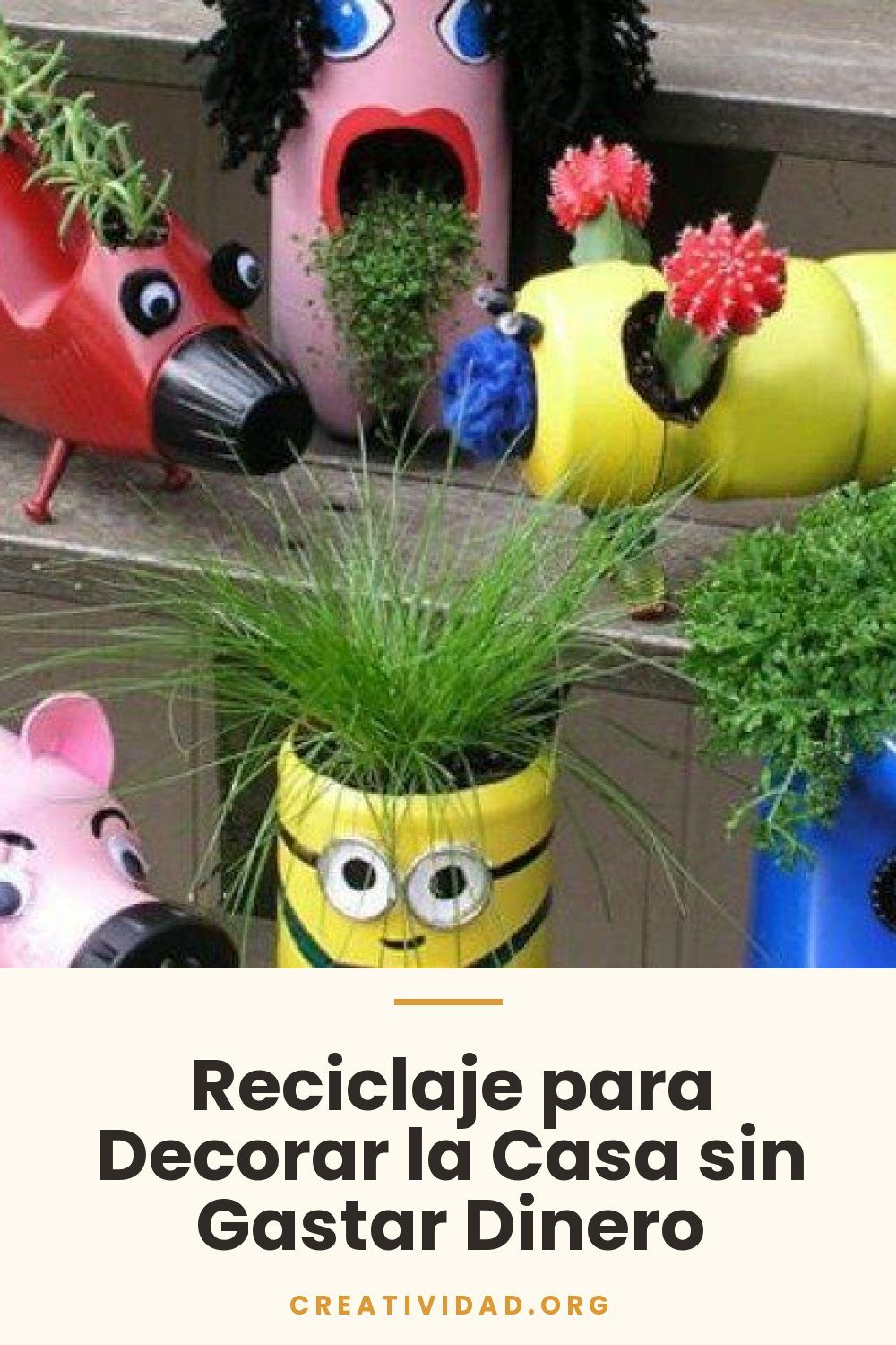 Reciclaje para Decorar la Casa sin Gastar Dinero