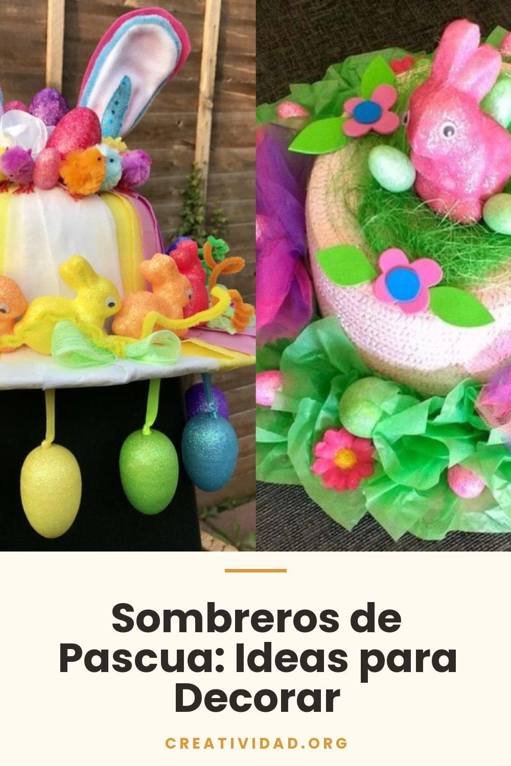 Sombreros de Pascua: Ideas para Decorar