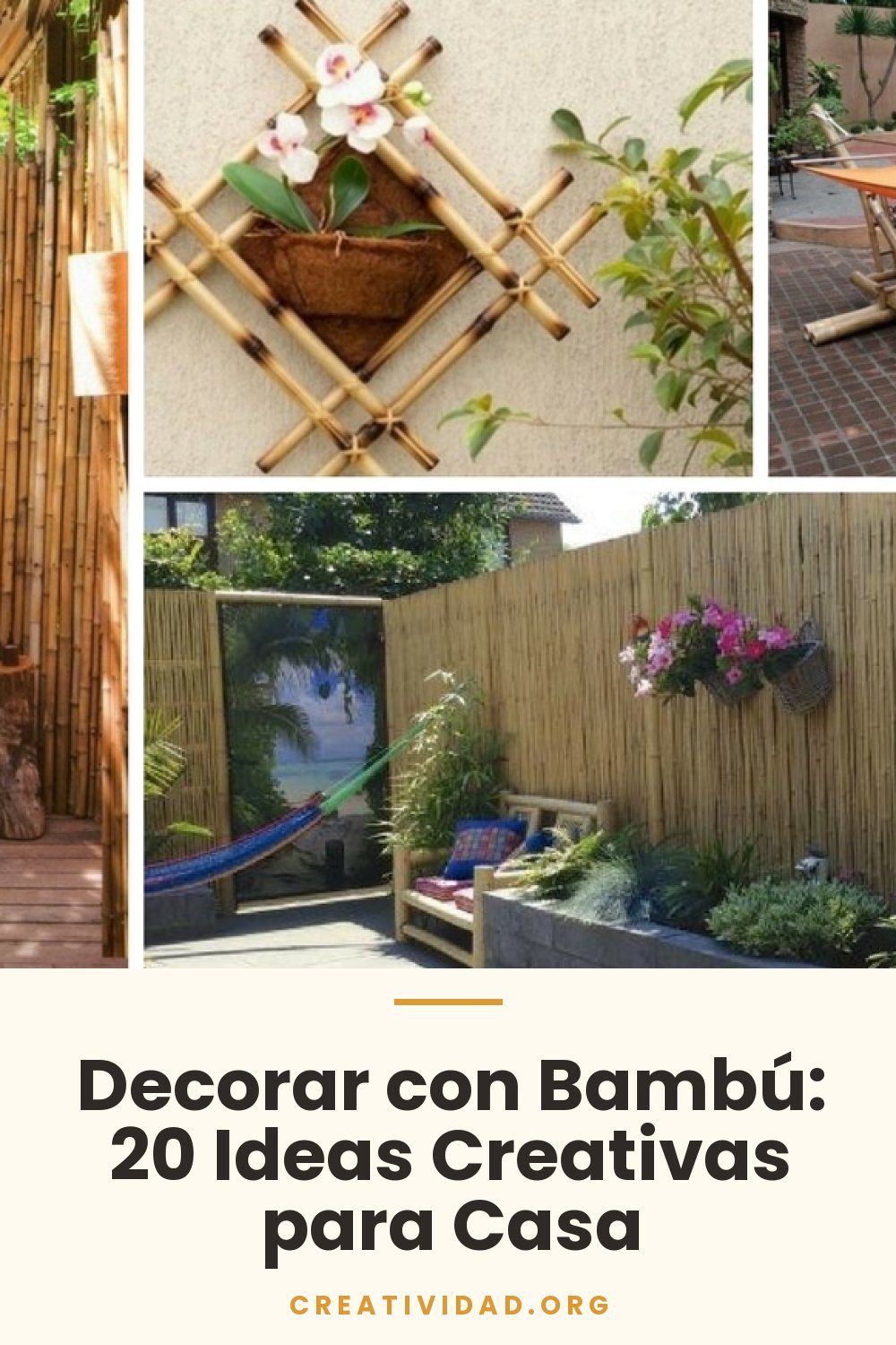 Decorar con Bambú: 20 Ideas Creativas para Casa
