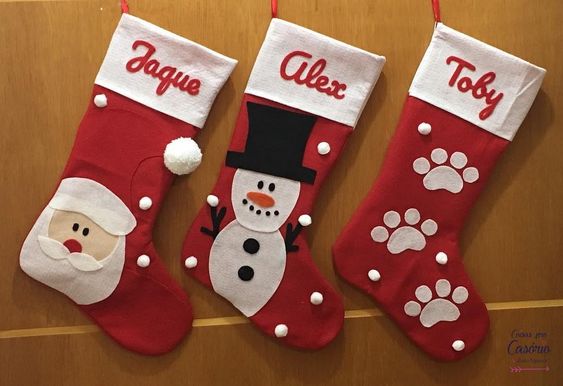 ideas decorar calcetines de navidad 3