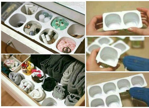 ideas para reciclar vasitos de yogur 8