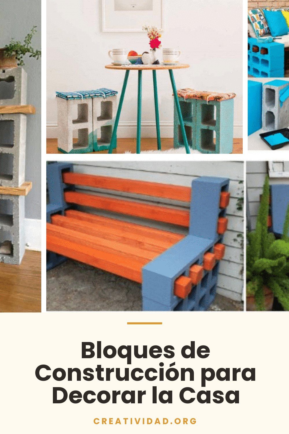 Bloques de Construcción para Decorar la Casa