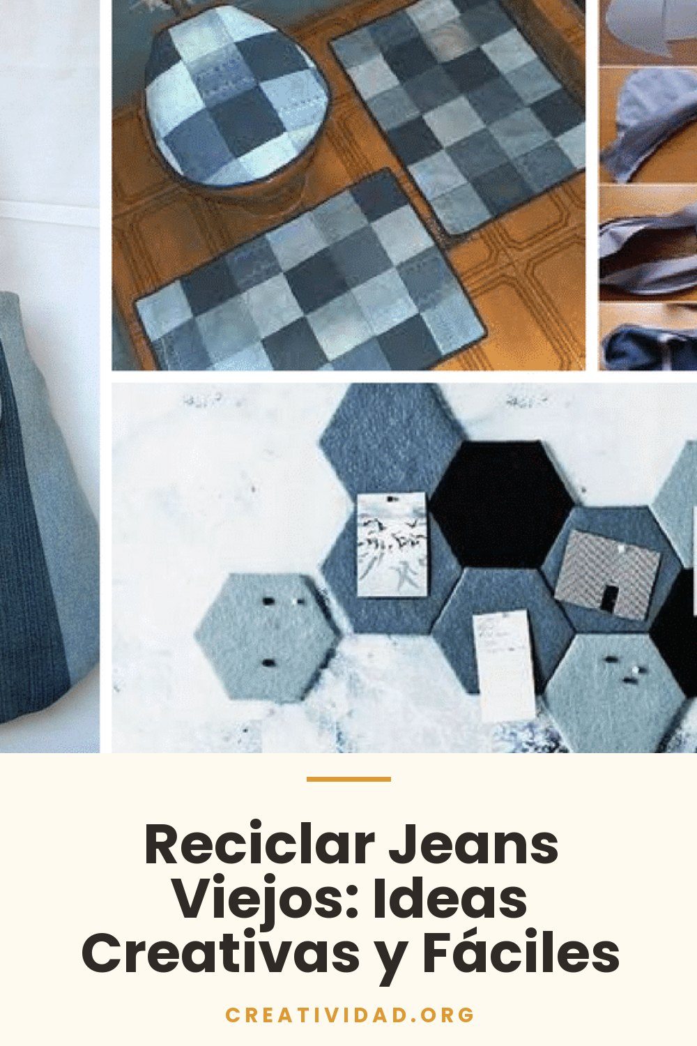 Reciclar Jeans Viejos: Ideas Creativas y Fáciles