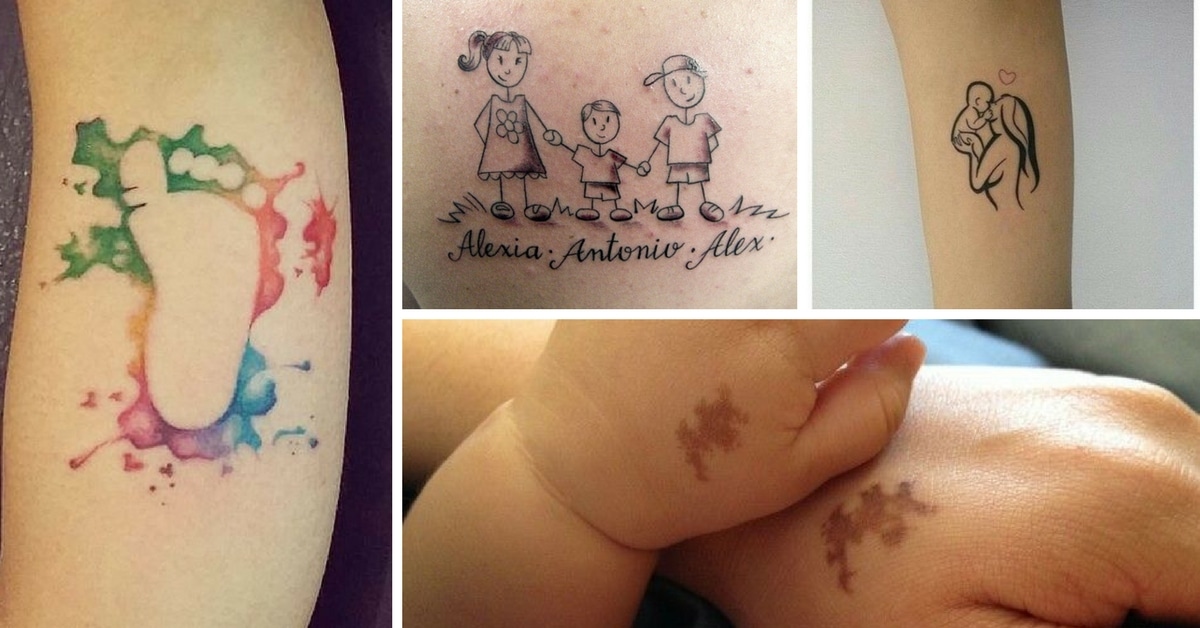 ideas tatuajes hijos