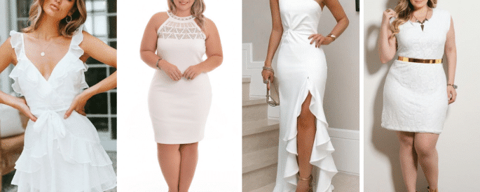 Vestidos para Nochevieja Blancos – 20 Looks para Inspirarse