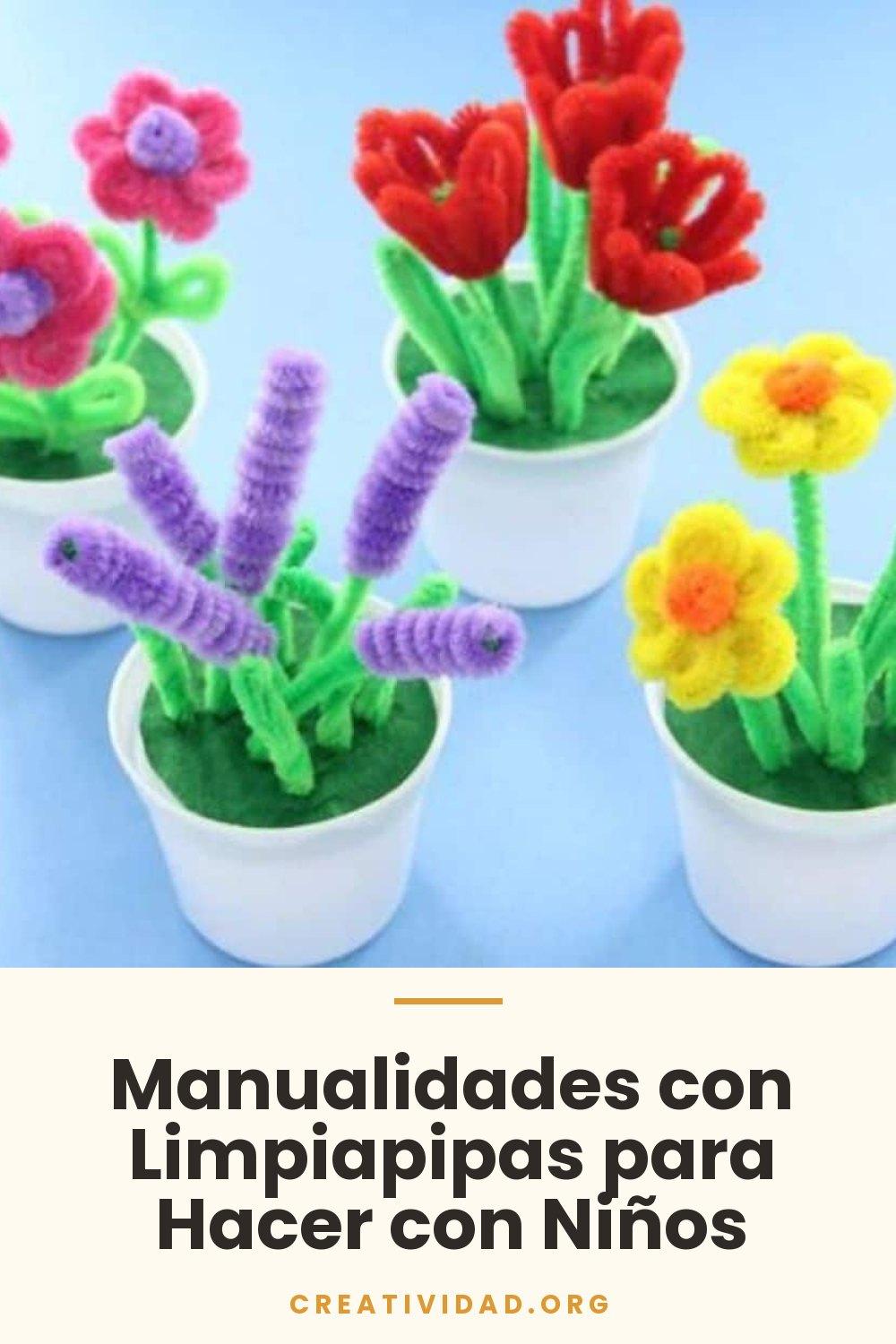 Manualidades con Limpiapipas para Hacer con Niños