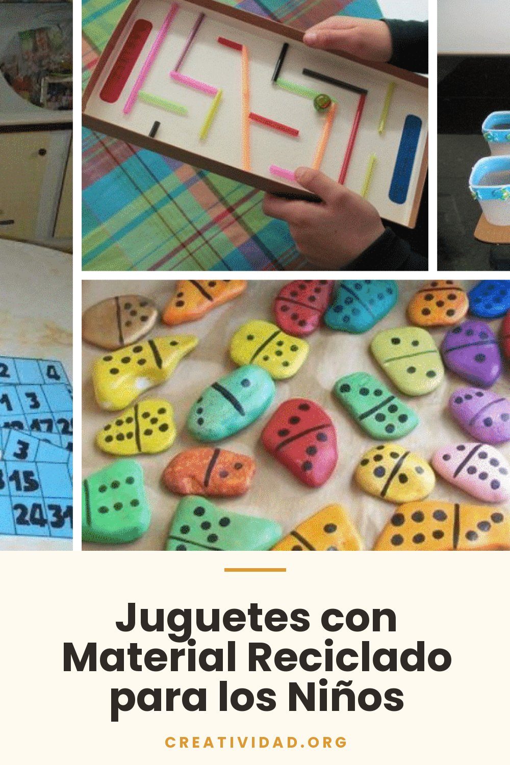 Juguetes con Material Reciclado para los Niños