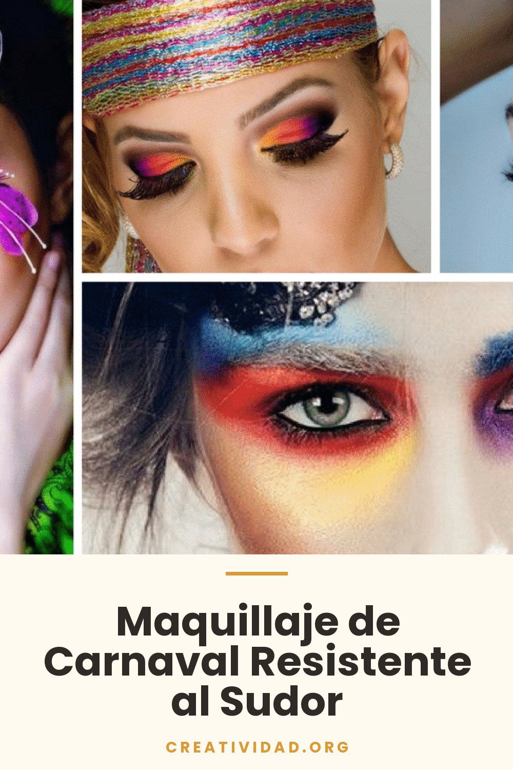 Maquillaje de Carnaval Resistente al Sudor