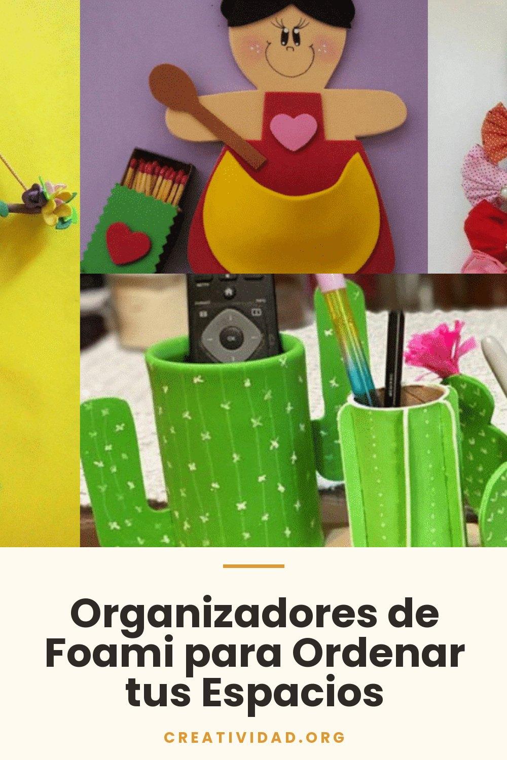 Organizadores de Foami para Ordenar tus Espacios