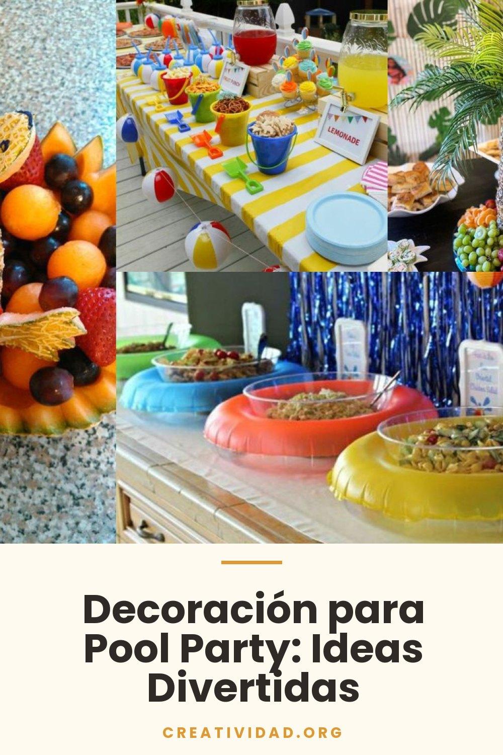 Decoración para Pool Party: Ideas Divertidas