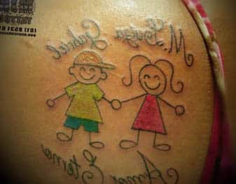 tatuajes dedicados a los hijos 1