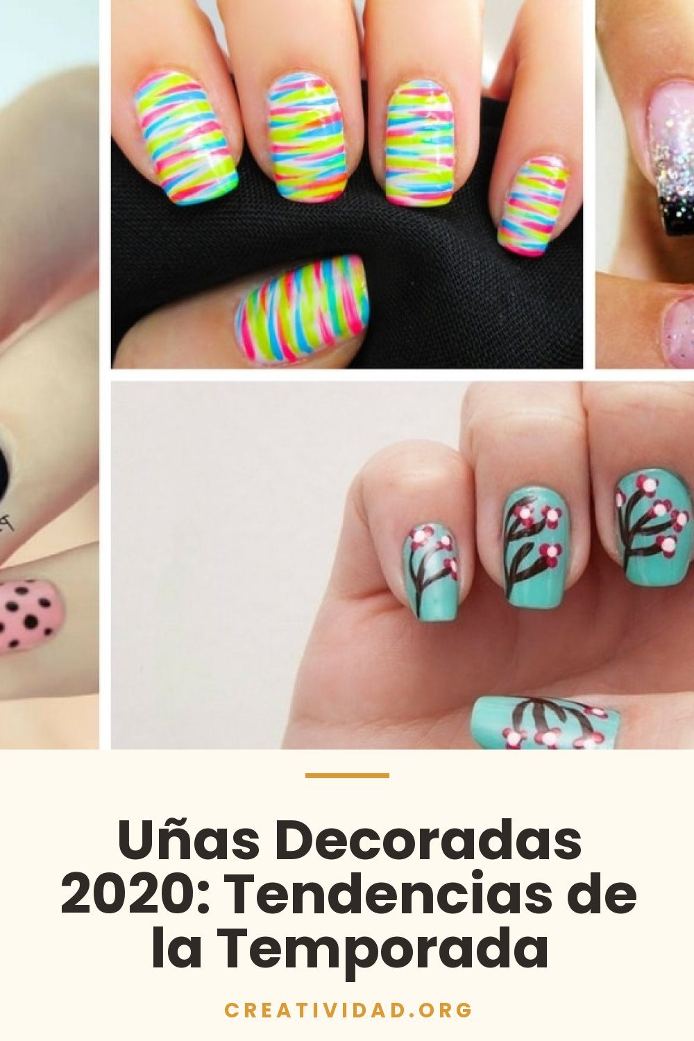Uñas Decoradas 2020: Tendencias de la Temporada