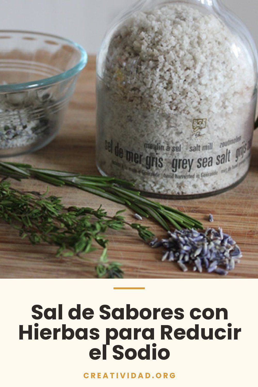 Sal de Sabores con Hierbas para Reducir el Sodio