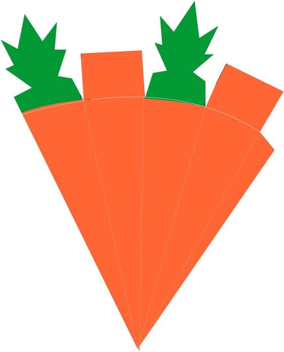 tutoriales bolsas de zanahorias de pascua 7