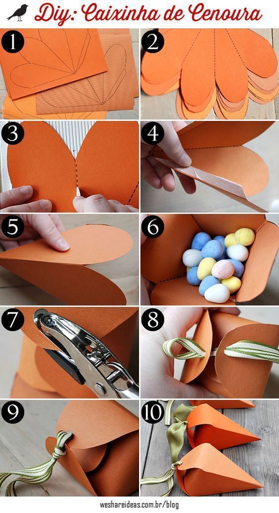 tutoriales bolsas de zanahorias de pascua 9