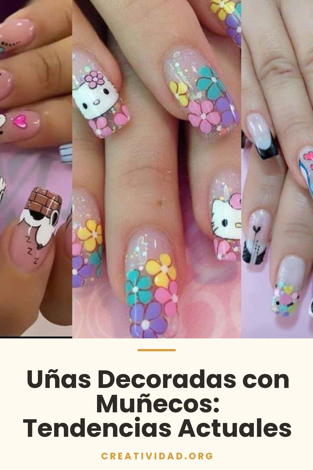 Uñas Decoradas con Muñecos: Tendencias Actuales