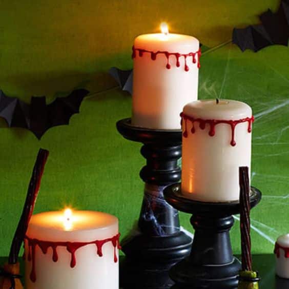 velas caseras de halloween 5